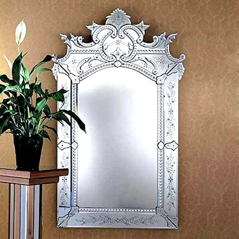 Graceful Bloom Wall Mirror